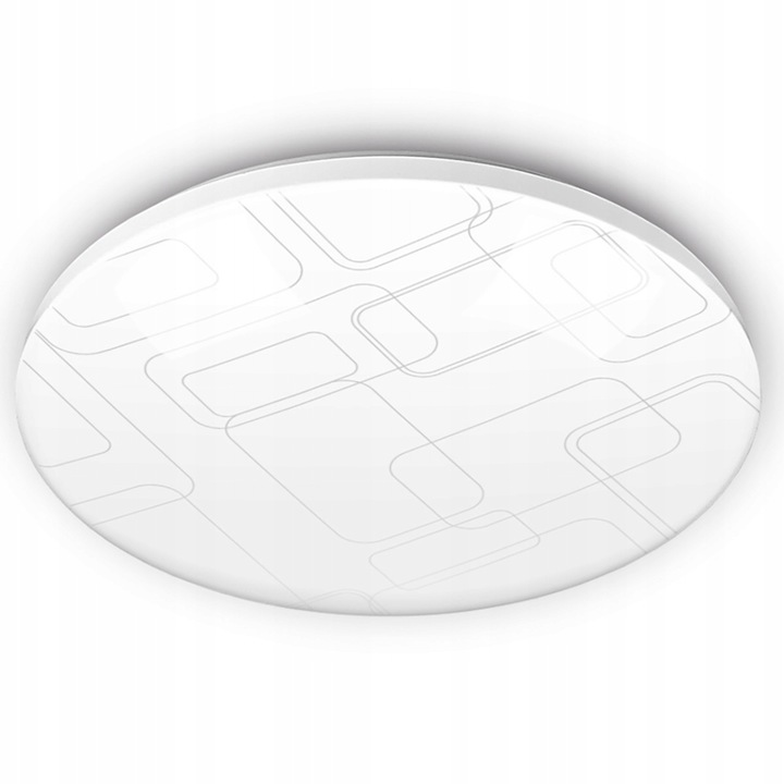 Plafoniera LED, Videx, Plastic/Acrilic, 48 W, 48 cm, Alb