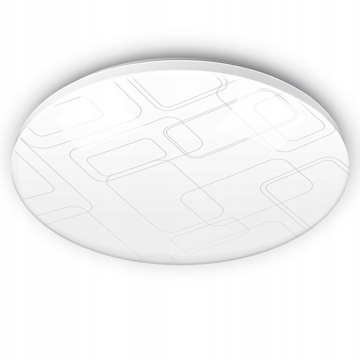 Plafoniera LED, Videx, Plastic/Acrilic, 24 W, 32 cm, Alb