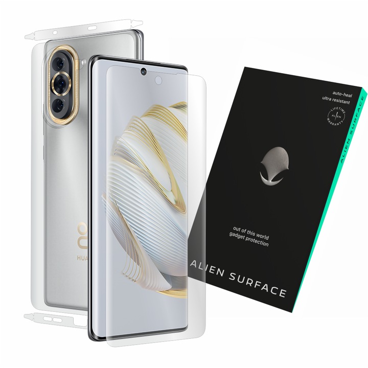 Alien Surface fólia, Huawei nova 10, képernyő és hátvédelem