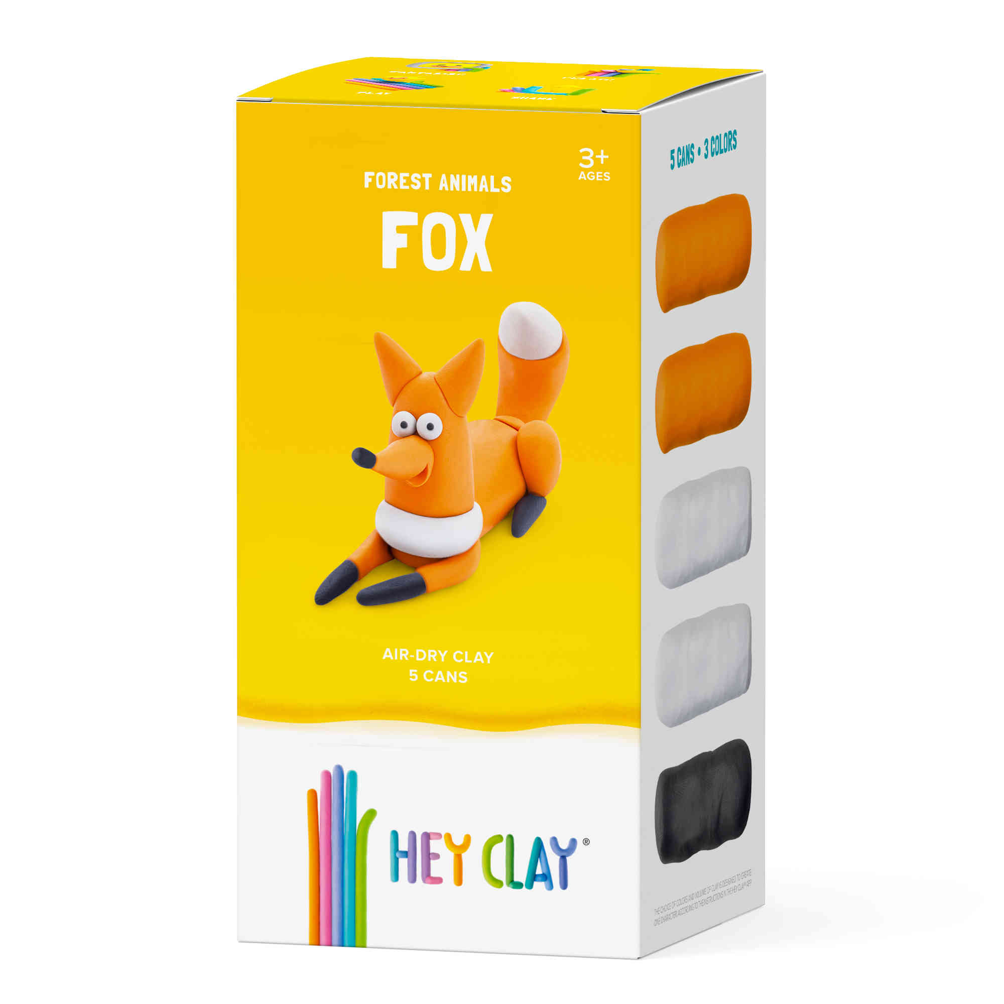 Hey Clay Air Dry- Forest Animals