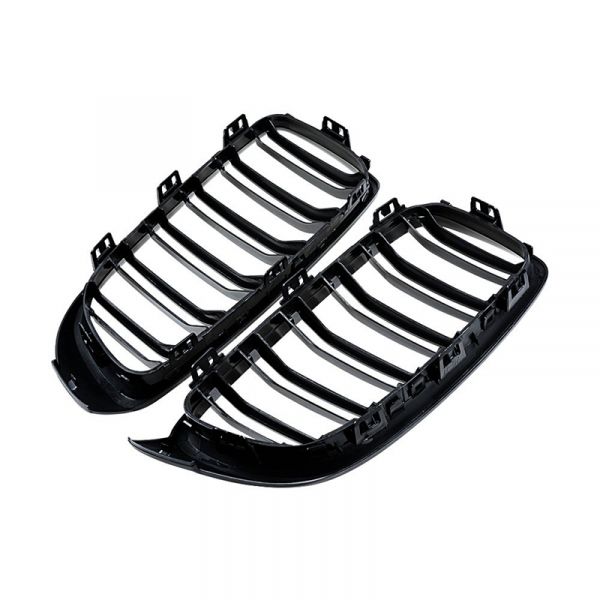 Set 2 Grile Nari Duble M BMW Seria 4 F32 F33 F36 M4, M-Design, Negru ...