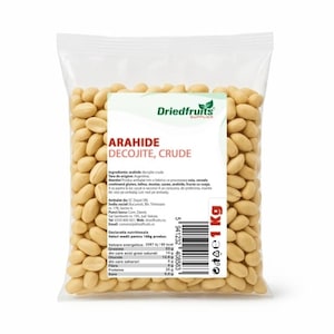 Arahide decojite crude albe 1kg