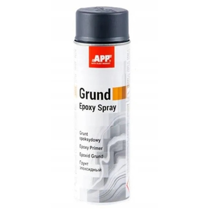 Spray grund, APP, 500ml, Gri inchis