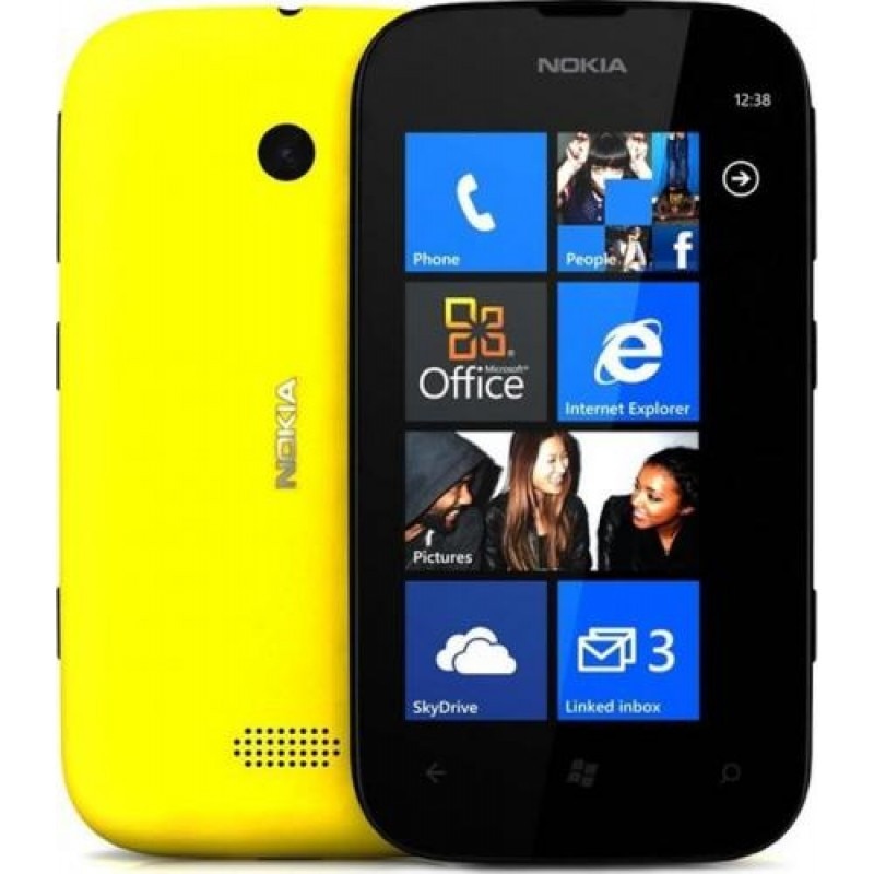 pest elbow lb Telefon mobil, Nokia Lumia 510, Yellow - eMAG.ro