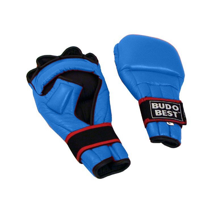 Manusi Korokai, S, Albastru, Piele naturala