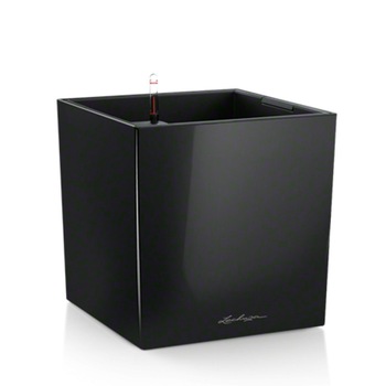 Ghiveci Lechuza Cube Premium 40 - set negru 16369 Ghiveci Lechuza Cube Premium 40 - set negru 16369