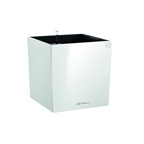 Ghiveci Lechuza Cube Premium 40 - set alb 16360