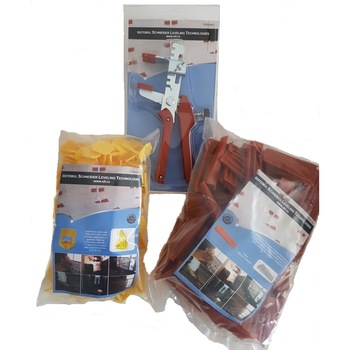 Pachet START pentru sistem de nivel placari ceramice 1.5 mm Pachet START pentru sistem de nivel placari ceramice 1.5 mm