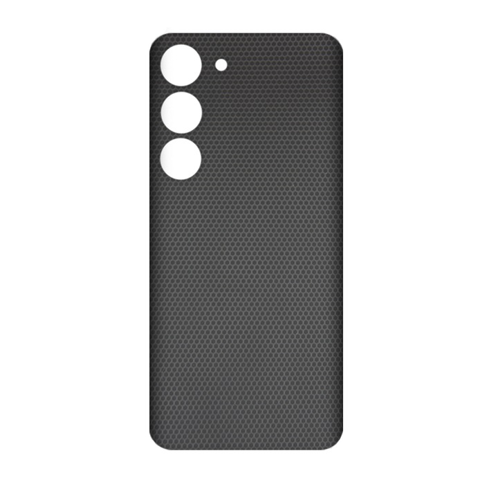 SILKASE bőrfólia Samsung Galaxy S23 Plus-hoz, mátrix, telefon hátvédő