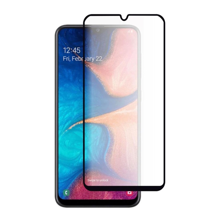 Стъклен Протектор BestCase за Samsung Galaxy A12 / M12, 5D full glue, 9H, 0.3MM, Прозрачен