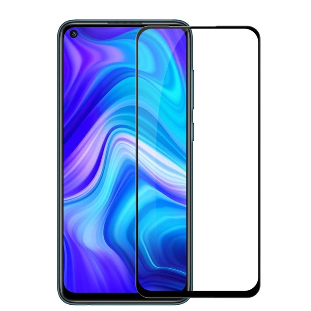 Folie Sticla Full Cover compatibila cu Xiaomi Redmi Note 10 Pro, 5D full glue, 9H, 0.3MM, acopera tot ecranul, margini negre