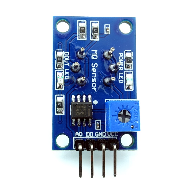 Modul senzor de calitate a aerului, MQ-135, Elektroweb, 5 V