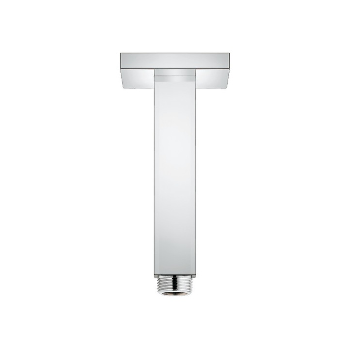 Brat pentru cap de dus Grohe Rainshower 27711000, Pentru montare pe tavan, 1/2", Crom