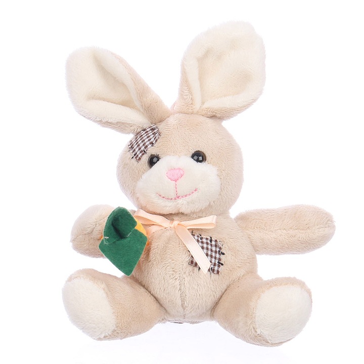 Арабело - бежово плюшено зайче - 19 см
