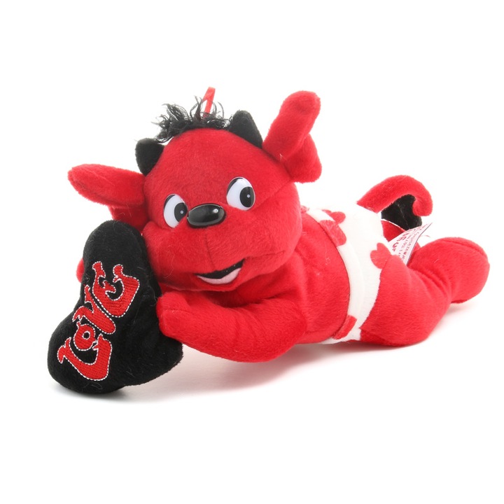 Jucarie de plus, W-web, 50 cm, Rosu