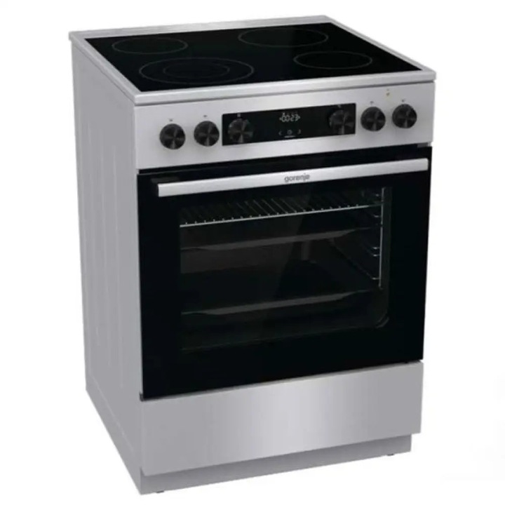 Aragaz, GORENJE, GECS6C70XC, Argintiu