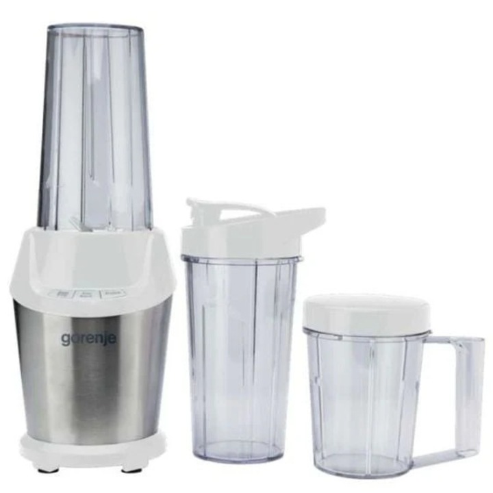 Blender portabil 2-in-1, 26 lame, 18000RPM, izolatie 6h rece si 6h cald, baterie 2600mAh, incarcare USB-C, gheata zdrobita, perfect pentru smoothie-uri, sucuri, birou, acasa, calatorii
