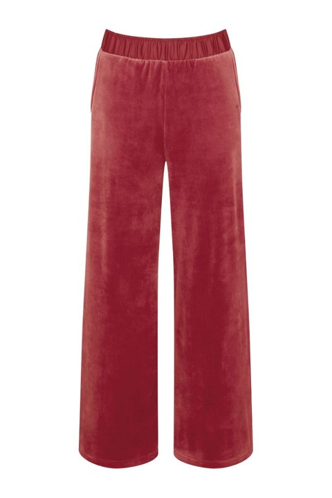 Pantaloni de casa, Triumph Mix & Match Velour, Rosu