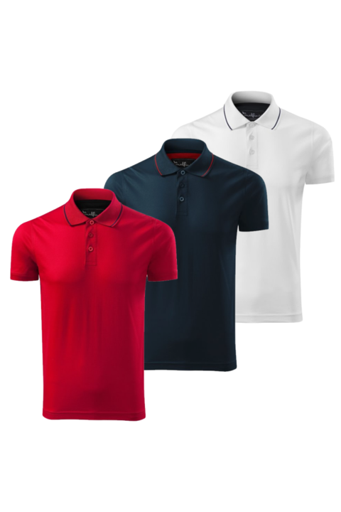 Set 3 tricouri polo pentru barbati, Multicolor, 259 GRAND-3, Multicolor