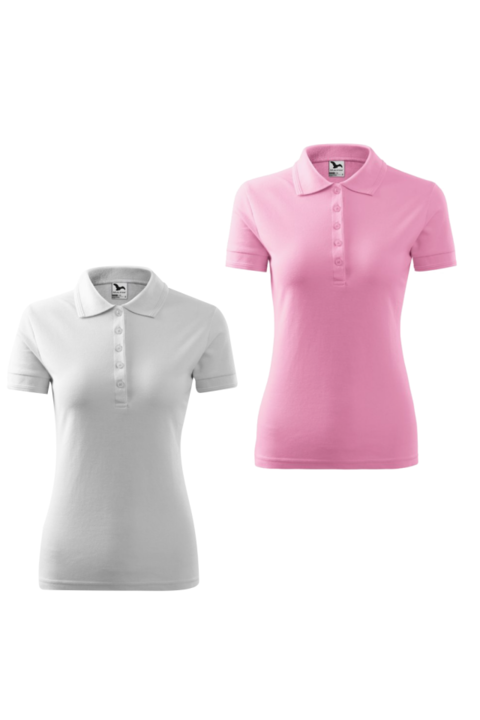 2 db-os női póló szett, többszínű, 210 PIQUE POLO-2, Többszínű