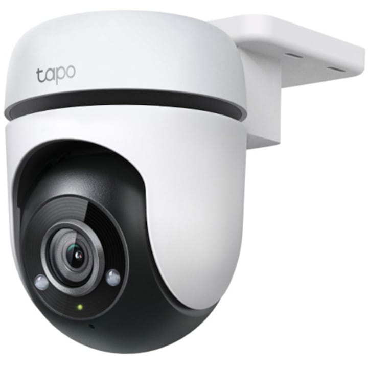 TP-Link Tapo C500 Okos kültéri kamera, 360°, Full HD 1080p, Vezeték nélküli, Night Vision, IP65, Kétirányú audio, Riasztás, Fehér