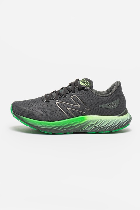 New Balance, Pantofi pentru alergare Fresh Foam X EVOZ v3, Verde/Gri antracit