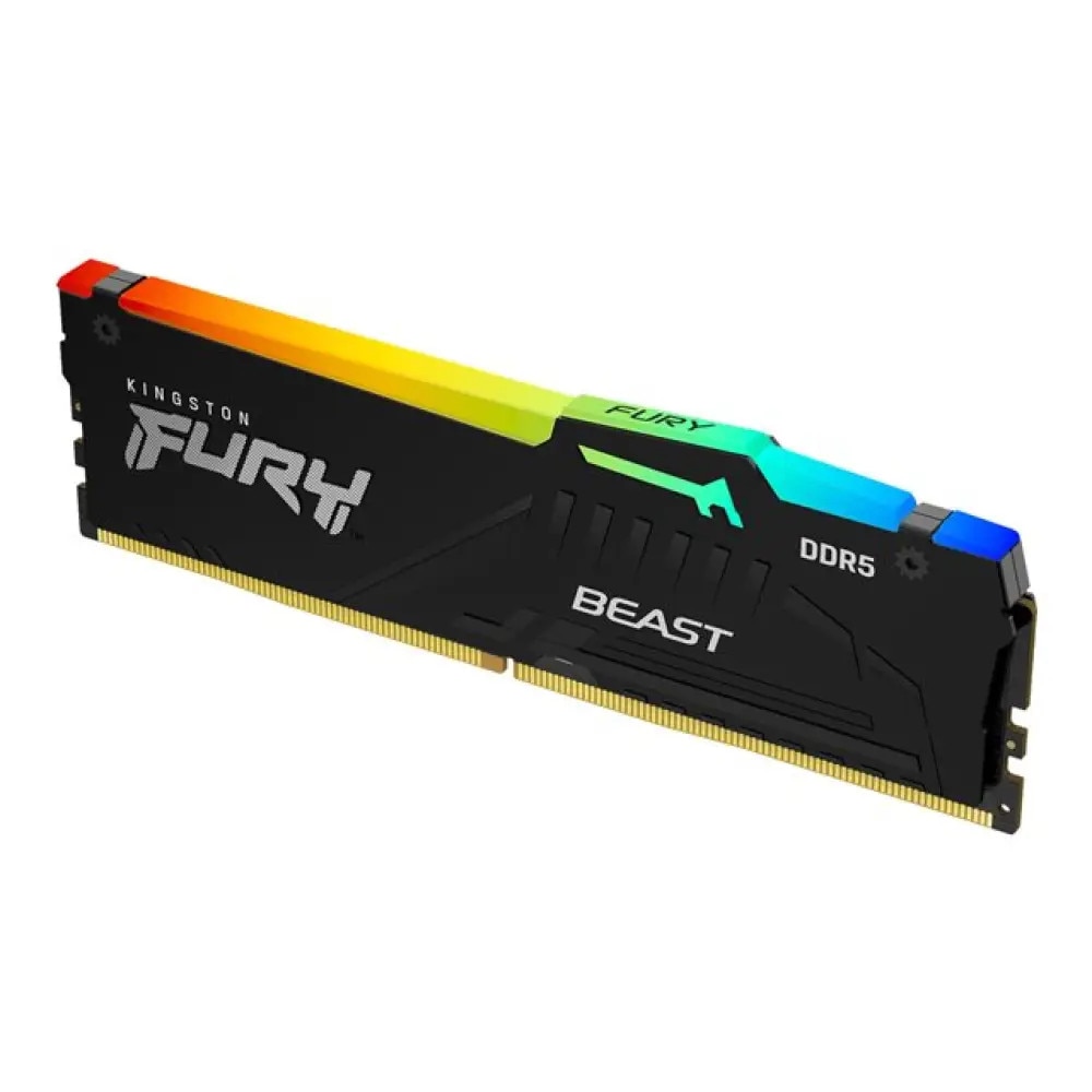 新品 Kingston FURY 32GB(2x16GB) DDR5 5200 Kingston FURY Beast 32GB (2x16GB) DDR5 5200MHz KF552C40BBK2