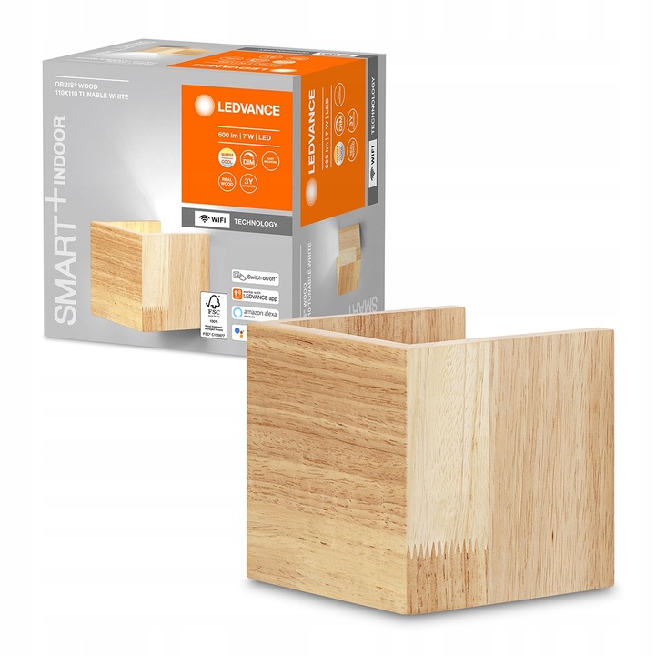 Модерен LED SMART+ WIFI аплик, LEDVANCE, Бежов