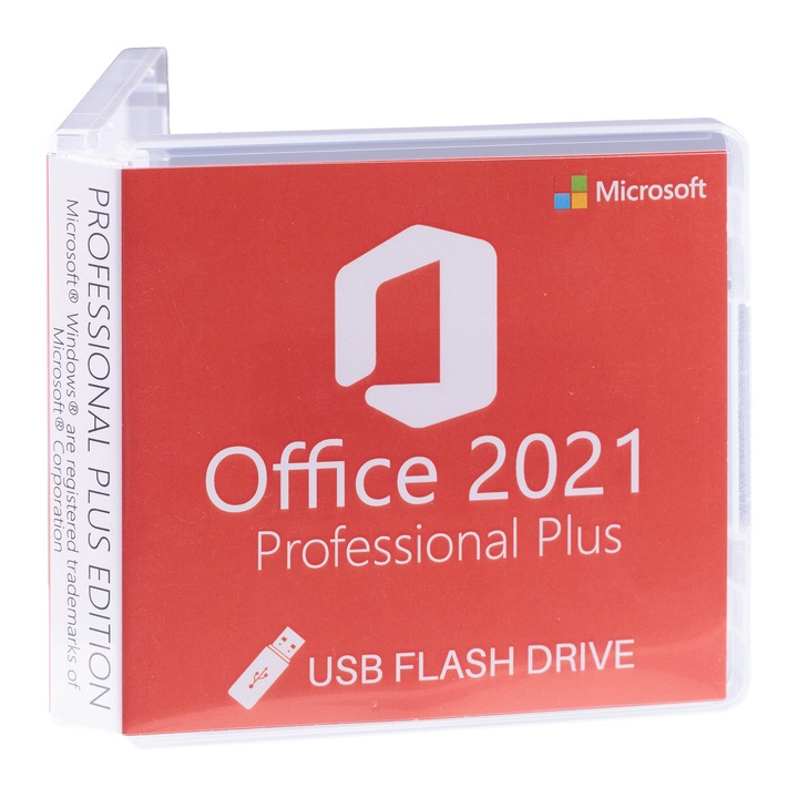 Пакет Microsoft Office 2021 Professional Plus, 32/64 bit, USB 3.2 ...