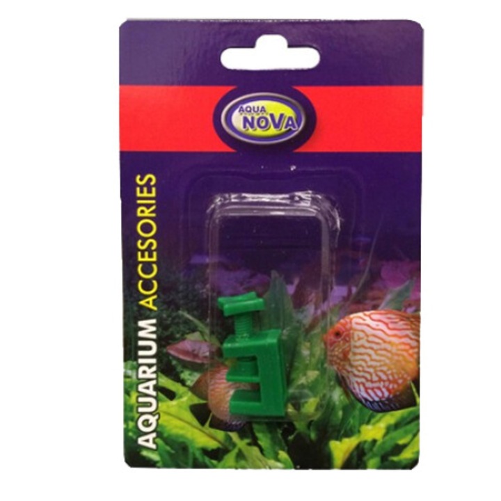 Clema furtun acvariu, Aqua Nova, Compatibil cu furtun de 6 x 4 mm