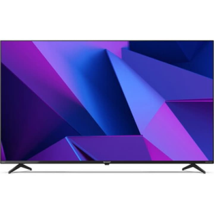 Телевизор Sharp 55FN2EA, 55" LED Android TV, 4K Ultra HD 3840x2160 Frameless, 1 000 000:1, DVB-T/T2/C/S/S2, Active Motion 800