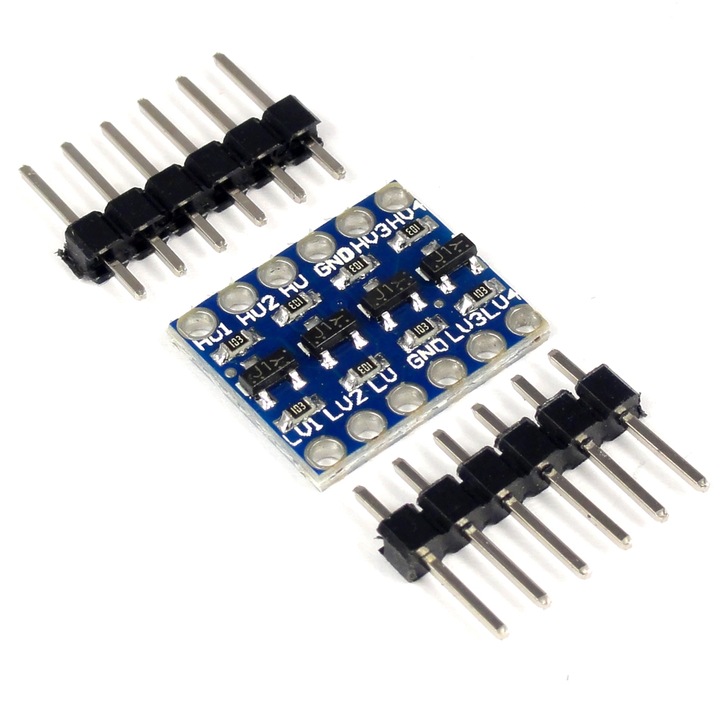 Конвертор на логически нива, Arduino Clone, 3.3V-5V, 4CH