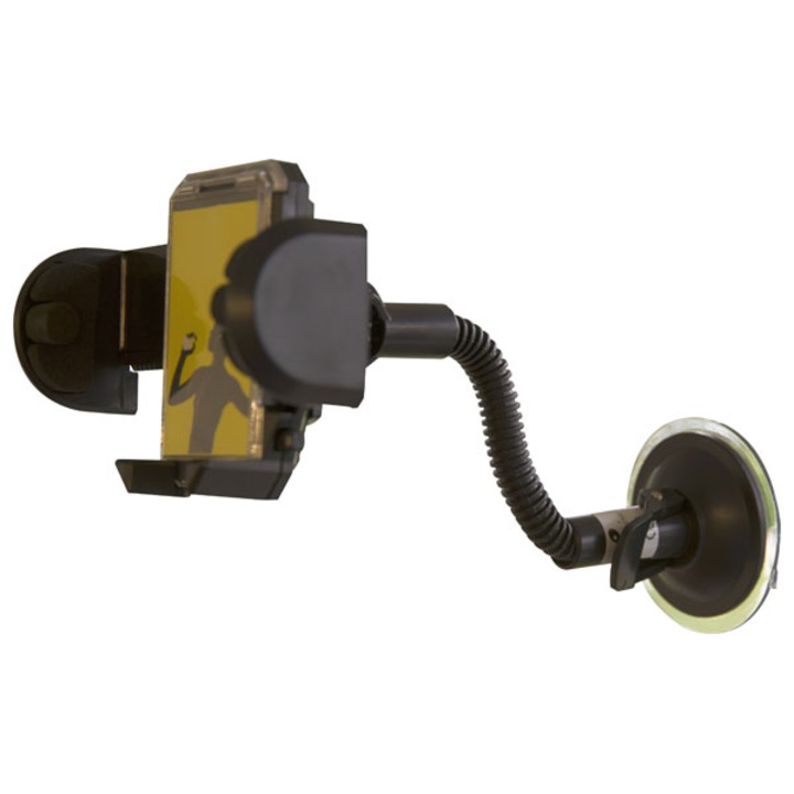 Suport auto universal MYRIA MY0102, negru