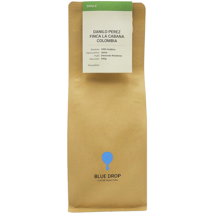 Pörkölt szemes kávé, Blue Drop, Arabica, 340g