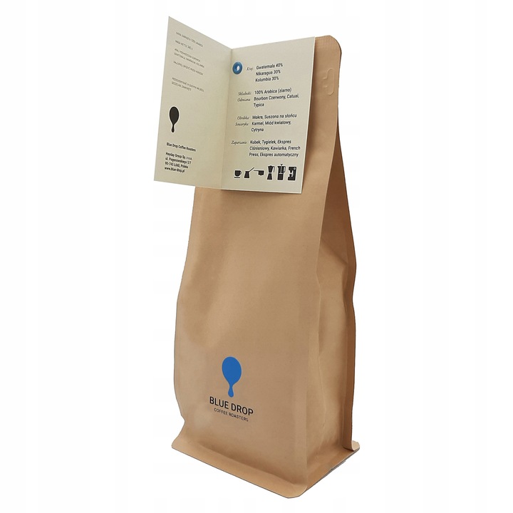 Pörkölt babkávé, Blue Drop, Azul, 340g