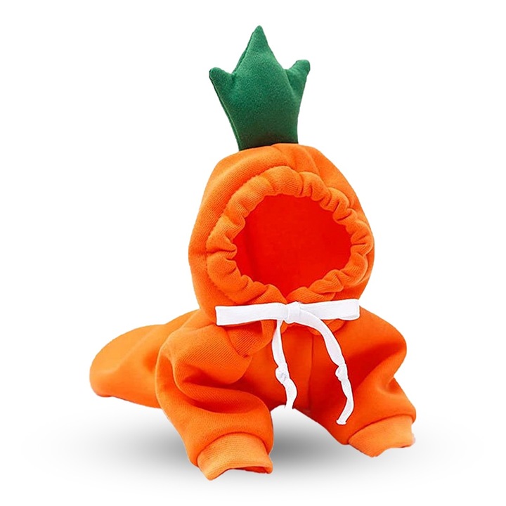 Палто за кучета, тип pet Hoodie, модел Carrot - размер M, 44x30 см