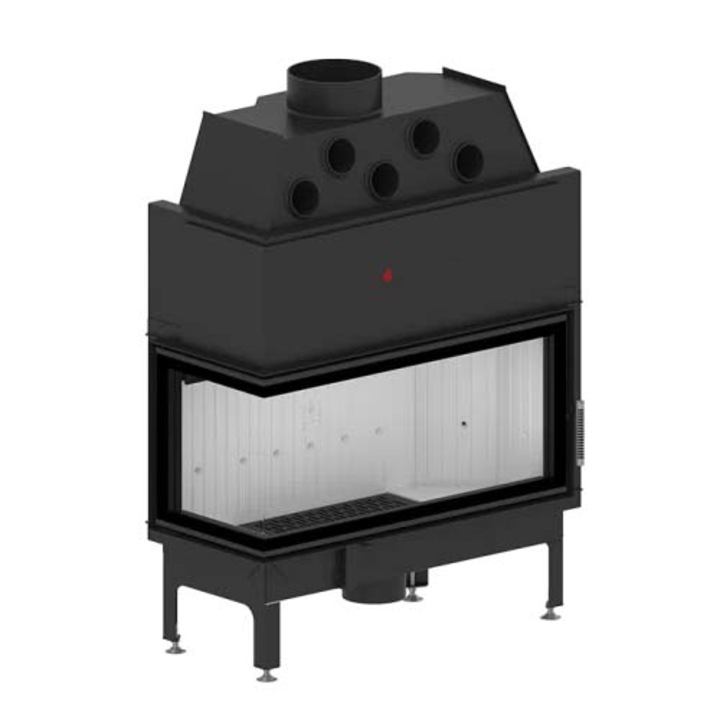 Semineu lemne Hitze Albero AL19L.HD, 19kW, Usa cu deschidere pe stanga