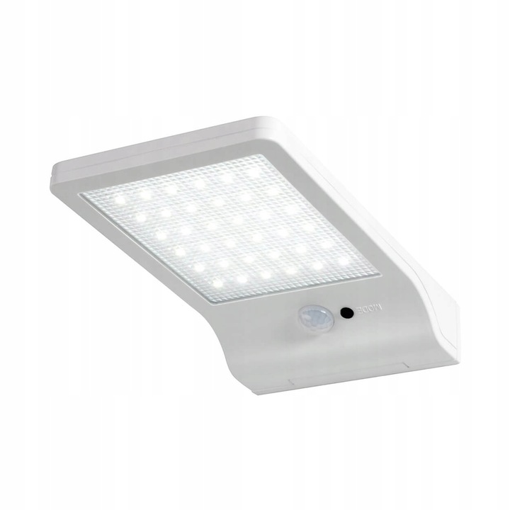 LED соларна лампа Ledvance, Сензор за движение и светлина, 3W, 4000 K, Бяла