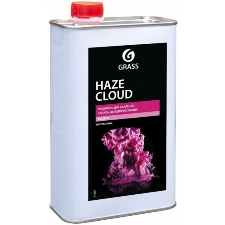Dezodorizant Hazel Cloud Rosebud, Eliminator de mirosuri, Grass, 1L