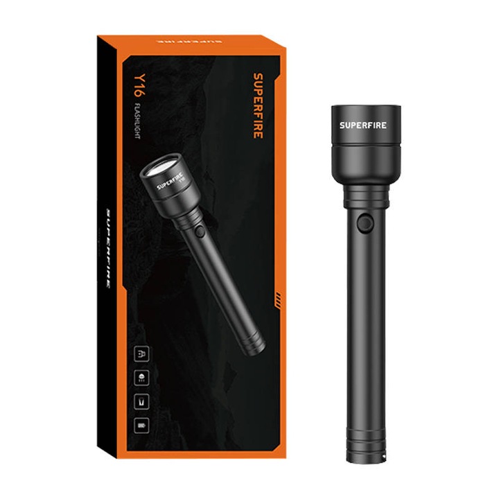 Фенер Superfire Y16, 1700lm, USB-C