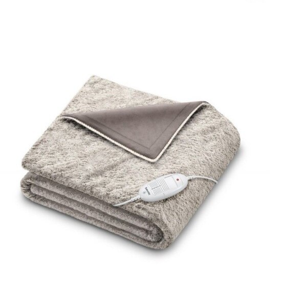 Patura electrica, Beurer, HD75 Nordic, gri, 6 trepte, 100W, oprire automata