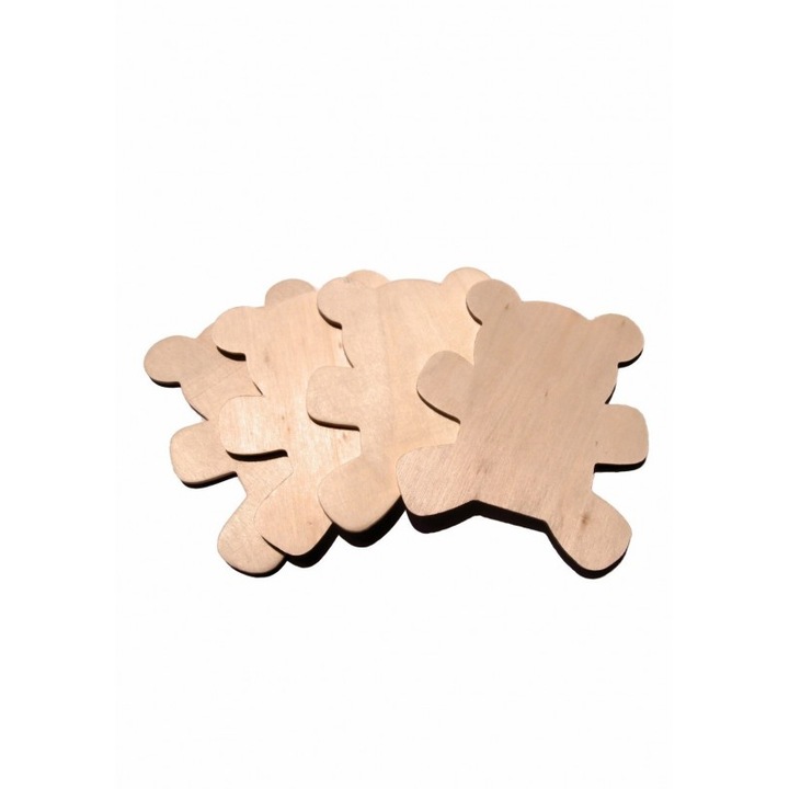 Set 4 ursuleti COLORARTE, lemn didactic