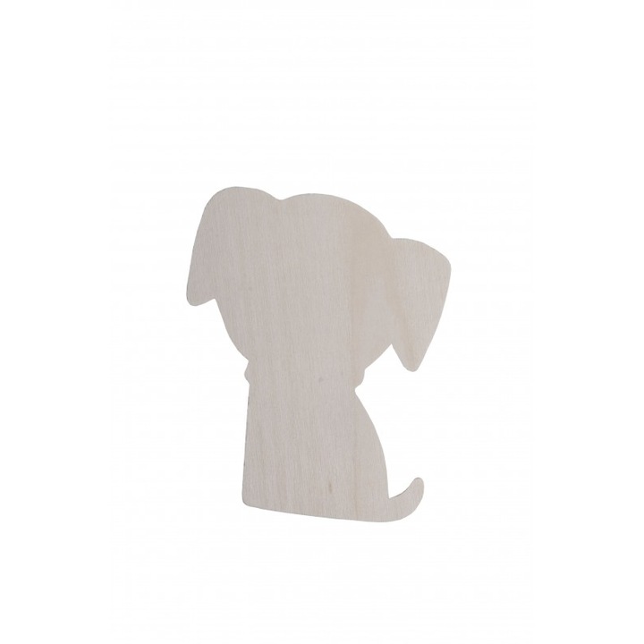 Set 4 catelusi lemn COLORARTE