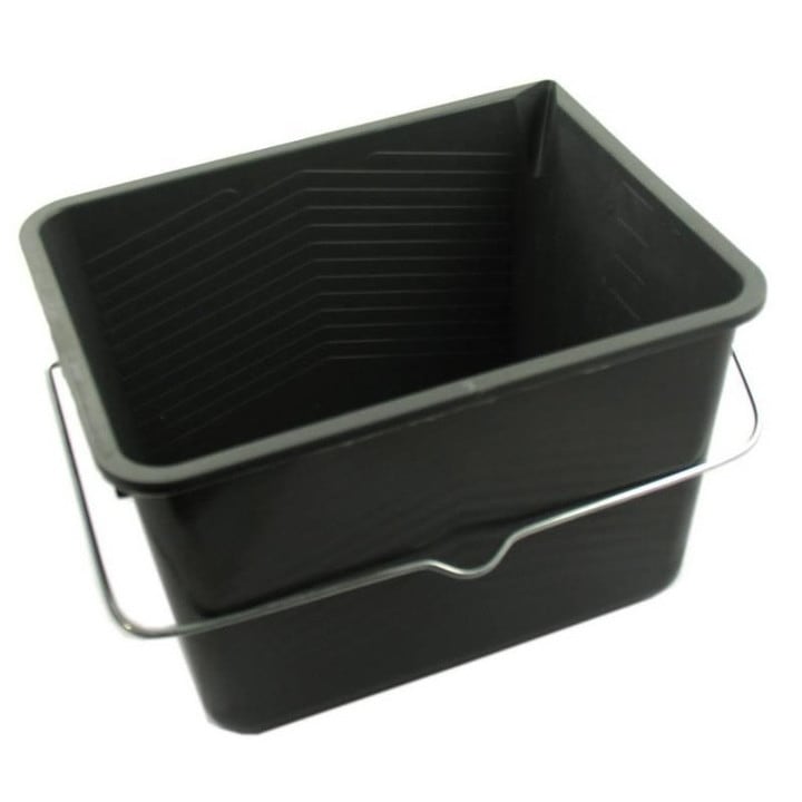 Galeata pentru vopsea, Kotarbau, 13 l, Plastic, Negru