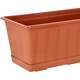 Jardiniera, Kotarbau, 40 cm, Plastic, Maro