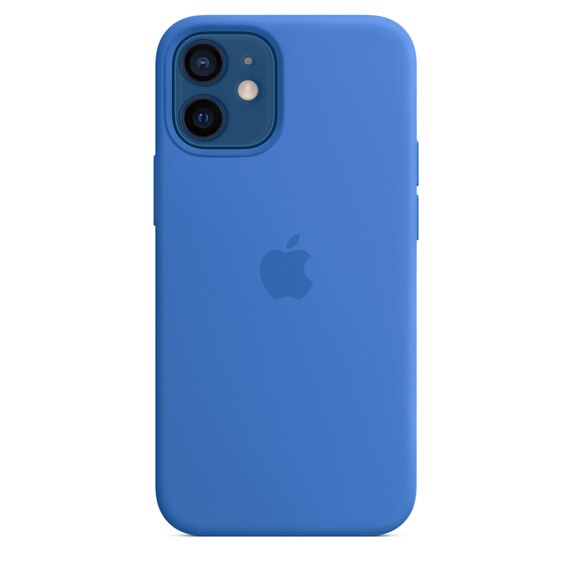 Husa de protectie Silicon pentru Apple iPhone 13 Capri Blue