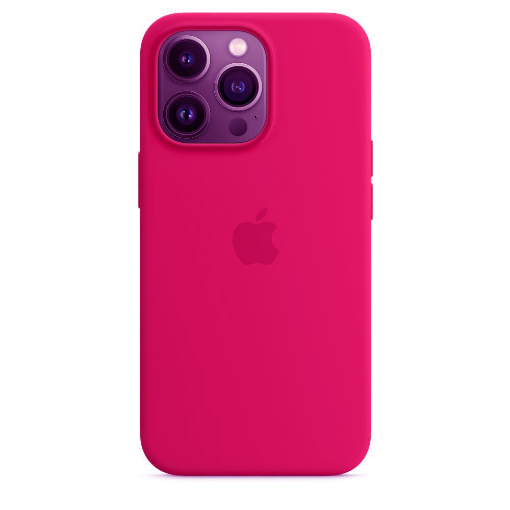 Husa de protectie Silicon pentru Apple iPhone 13 Pro Pommegranate