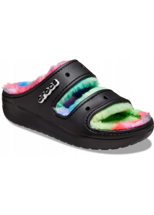 Papuci dama, Crocs, Sintetic, Multicolor, 38-39 EU