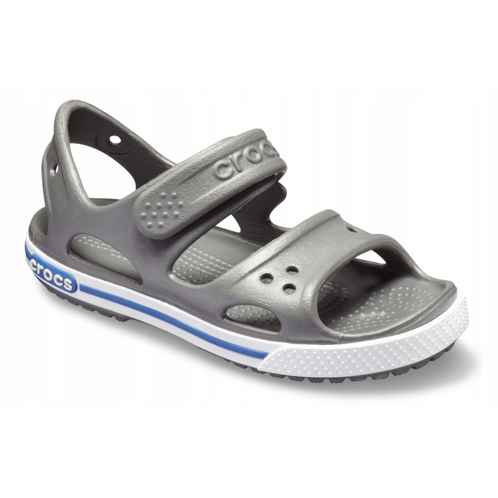Gyermek szandál, Crocs, Szintetikus, Szürke, 19,5 EU