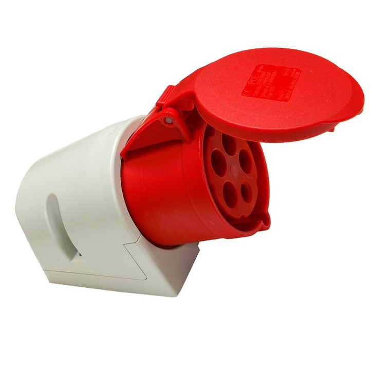 Фиксиран индустриален контакт 32A 5P 400V IP44 125-6 PCE